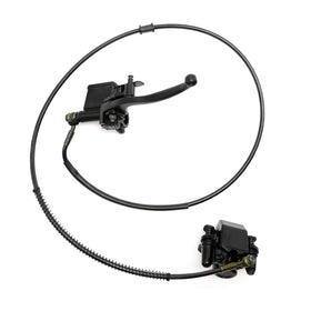 Aynaxcol rear caliper front view showing durable construction and reliable stopping