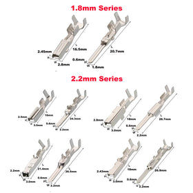 AYZAR terminals held in hand illustrating size and scale for selection