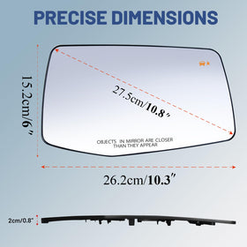 AZ-HAPPYMALL blind spot sensor area detail highlights detection compatibility