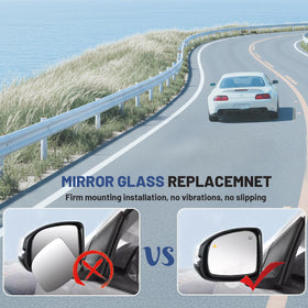 AZ-HAPPYMALL convex glass reflecting roadway for expanded side visibility