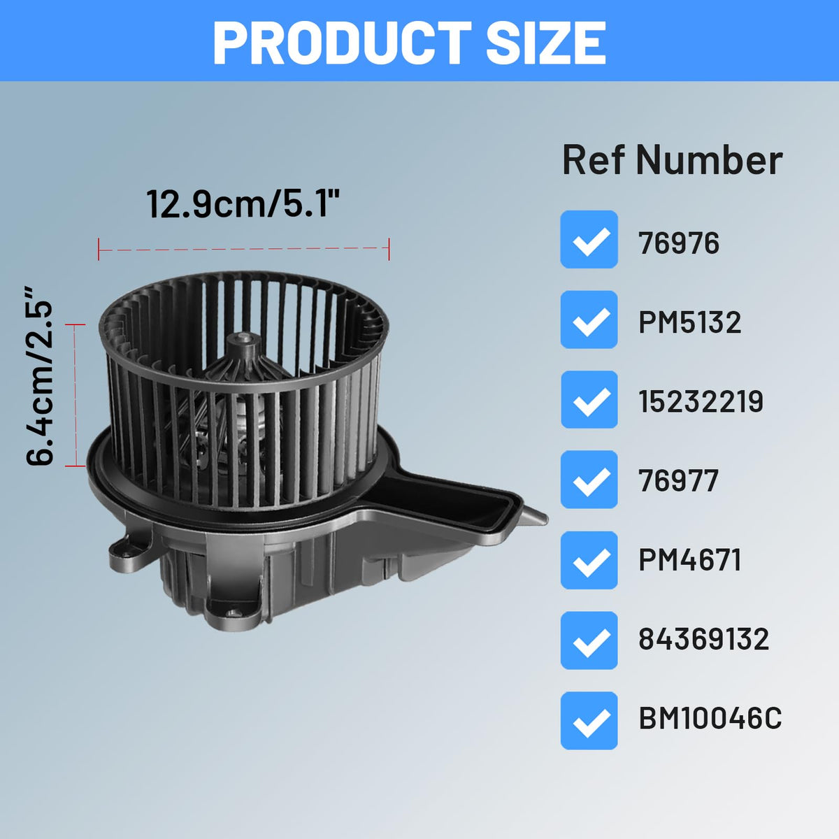 AZ-HAPPYMALL motor label and electrical connector view for easy compatibility checking