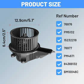 AZ-HAPPYMALL motor label and electrical connector view for easy compatibility checking