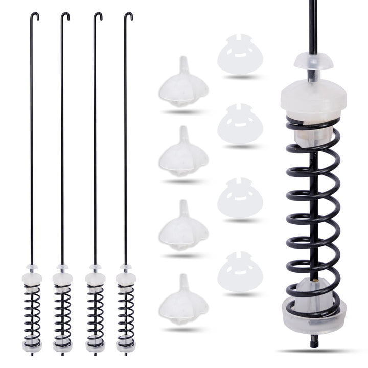AZ4U kit front packaging showing four suspension rods and components, promotes easy replacement