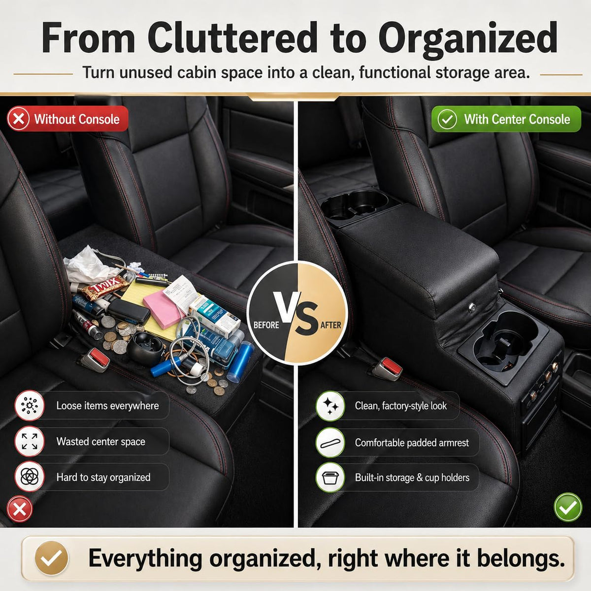 AZIFOK adjustable cup holders preventing spills on rough roads
