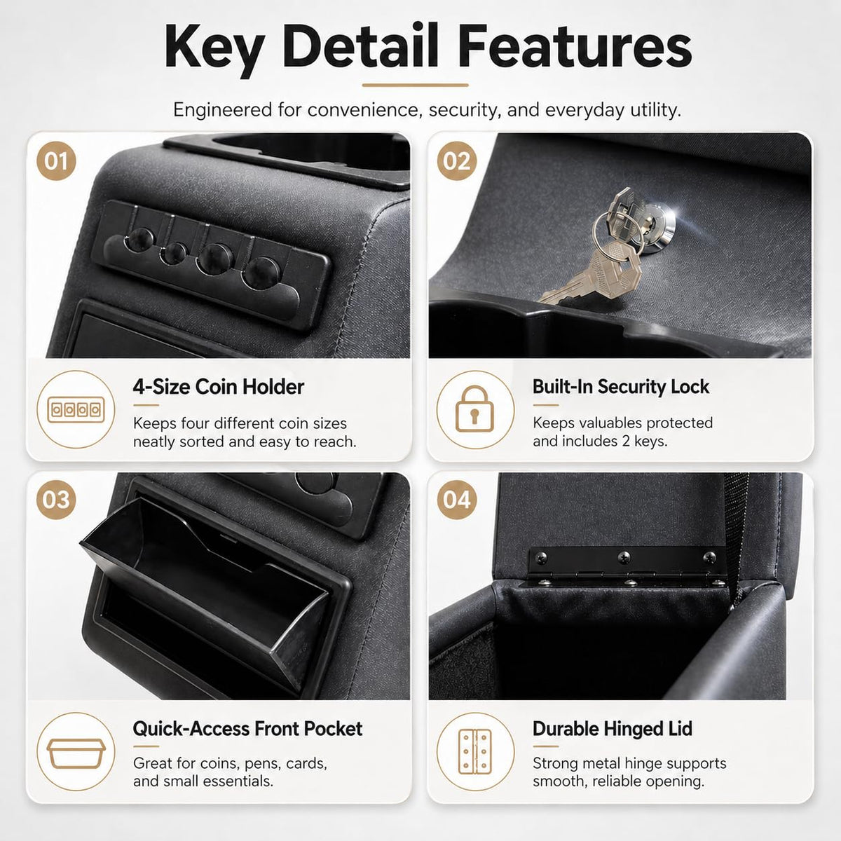 AZIFOK leveling bracket and hardware ensuring a stable fit