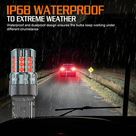 AZQOP nighttime road visibility showing improved detection distance