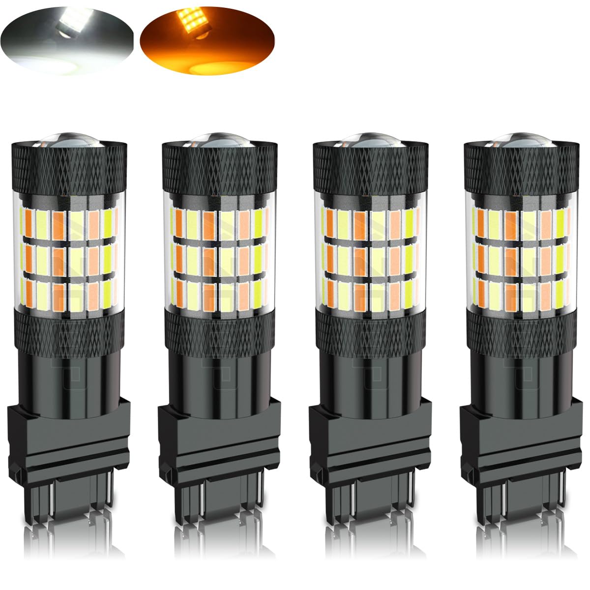 AZQOP front packaging showing 3047 LED bulbs and model compatibility benefits