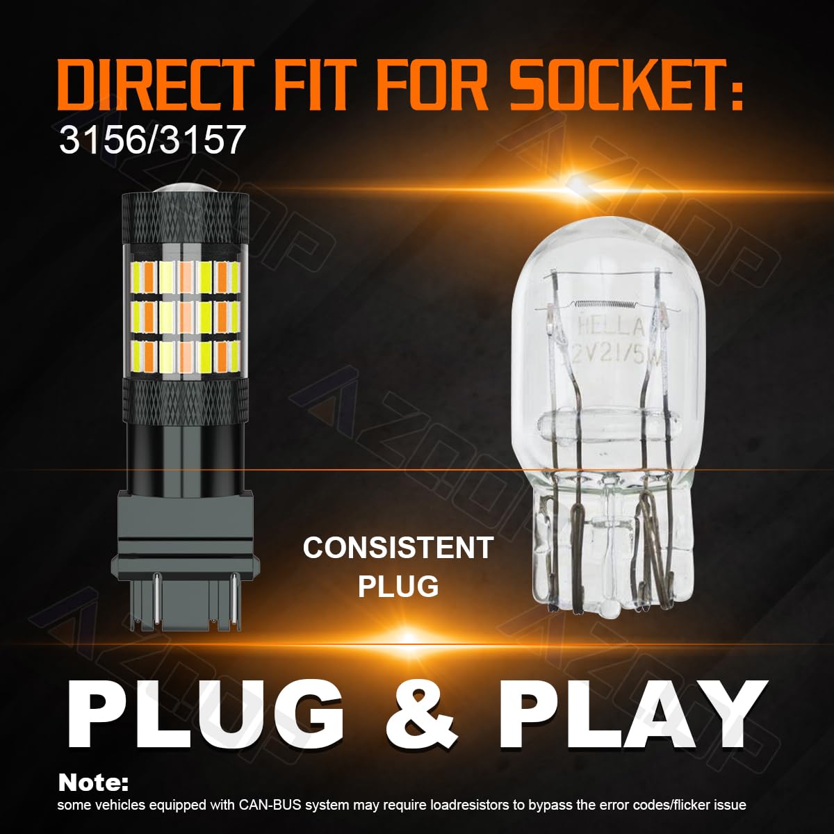 AZQOP bulb next to coin for scale, accurate sizing benefit