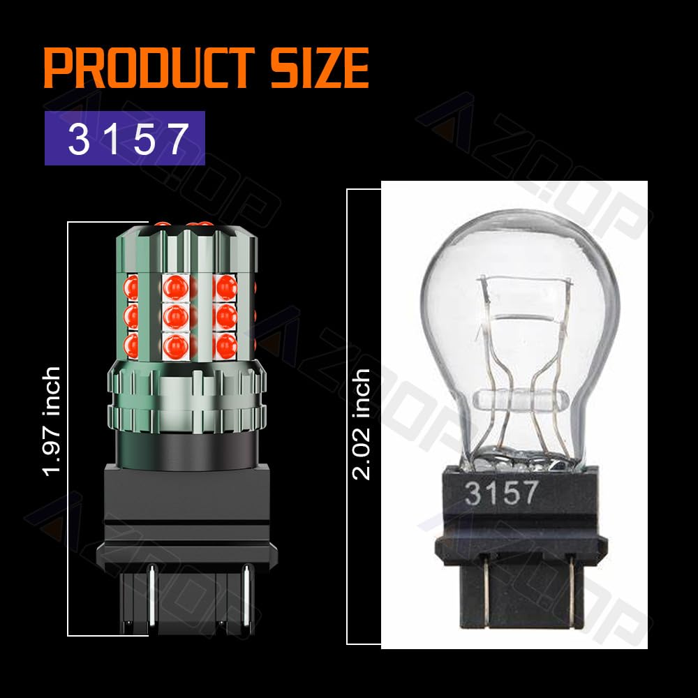 AZQOP two-bulb set held in hand demonstrating plug-and-play convenience and fitment