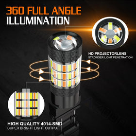 AZQOP LED with water droplets showing IP67 weather protection