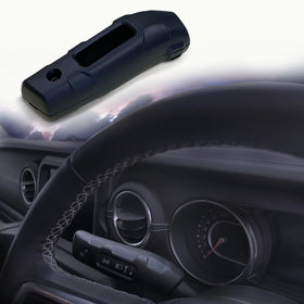 AZUTO front view of turn signal extension showing fit and ergonomic reach benefit