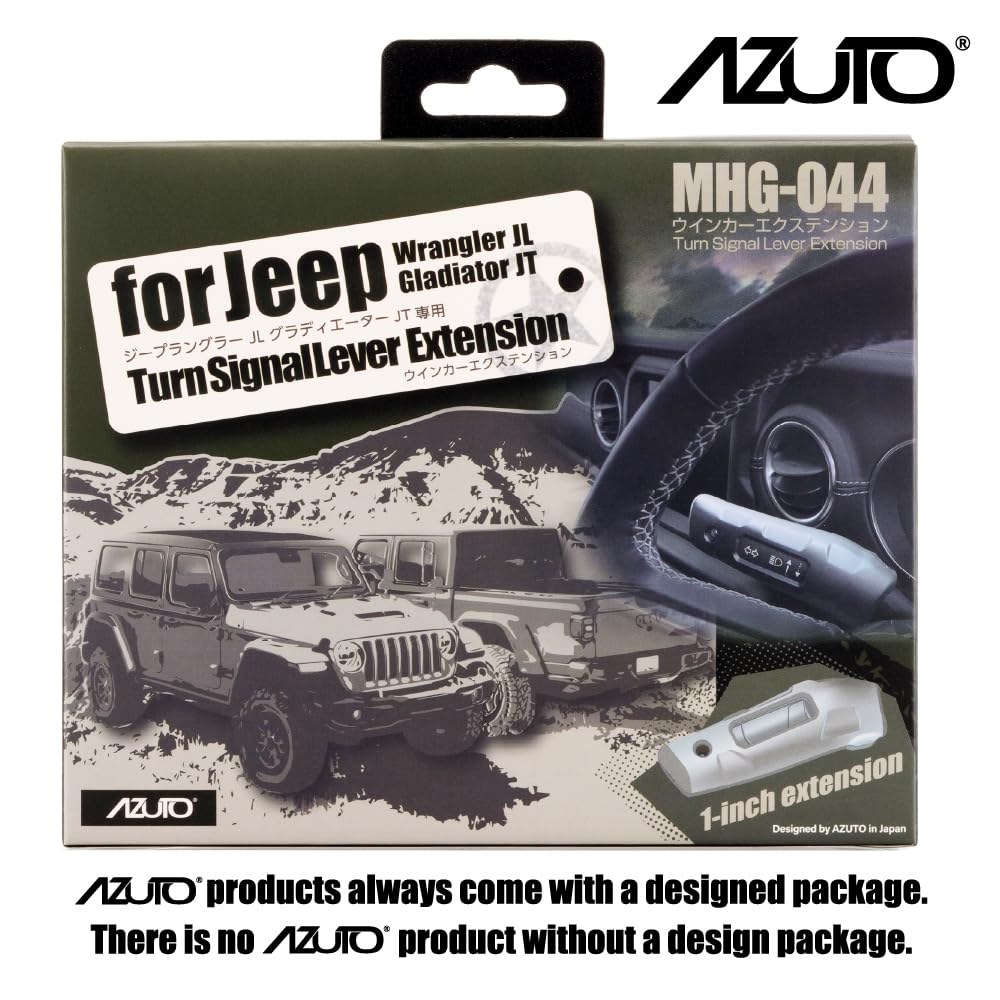 AZUTO installed on Jeep Wrangler JL driver side illustrating easier signal access