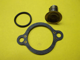 B. toys installed thermostat in housing illustrating correct fit and simplified replacement