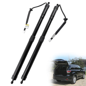 B.ZSSY front view of Highlander tailgate struts showing fit and finish benefit