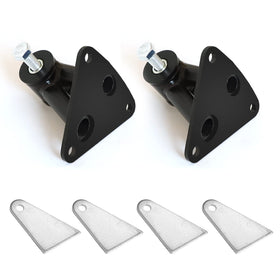 B.ZSSY base plate and weld tabs detail for easy customization and strong welds