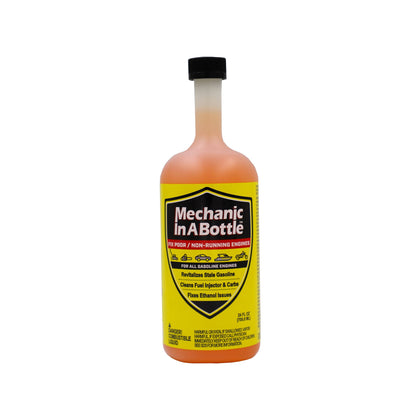 B3C Fuel Solutions bottle front label showing product and benefits for fuel systems