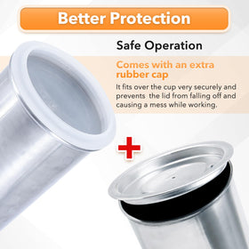 B4B BANG 4 BUCK 1000cc aluminum cup close up, large capacity reduces refills