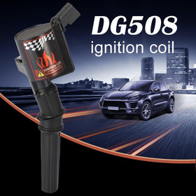 Close-up of B4B BANG 4 BUCK coil resin body highlighting durable GE Valox material advantage