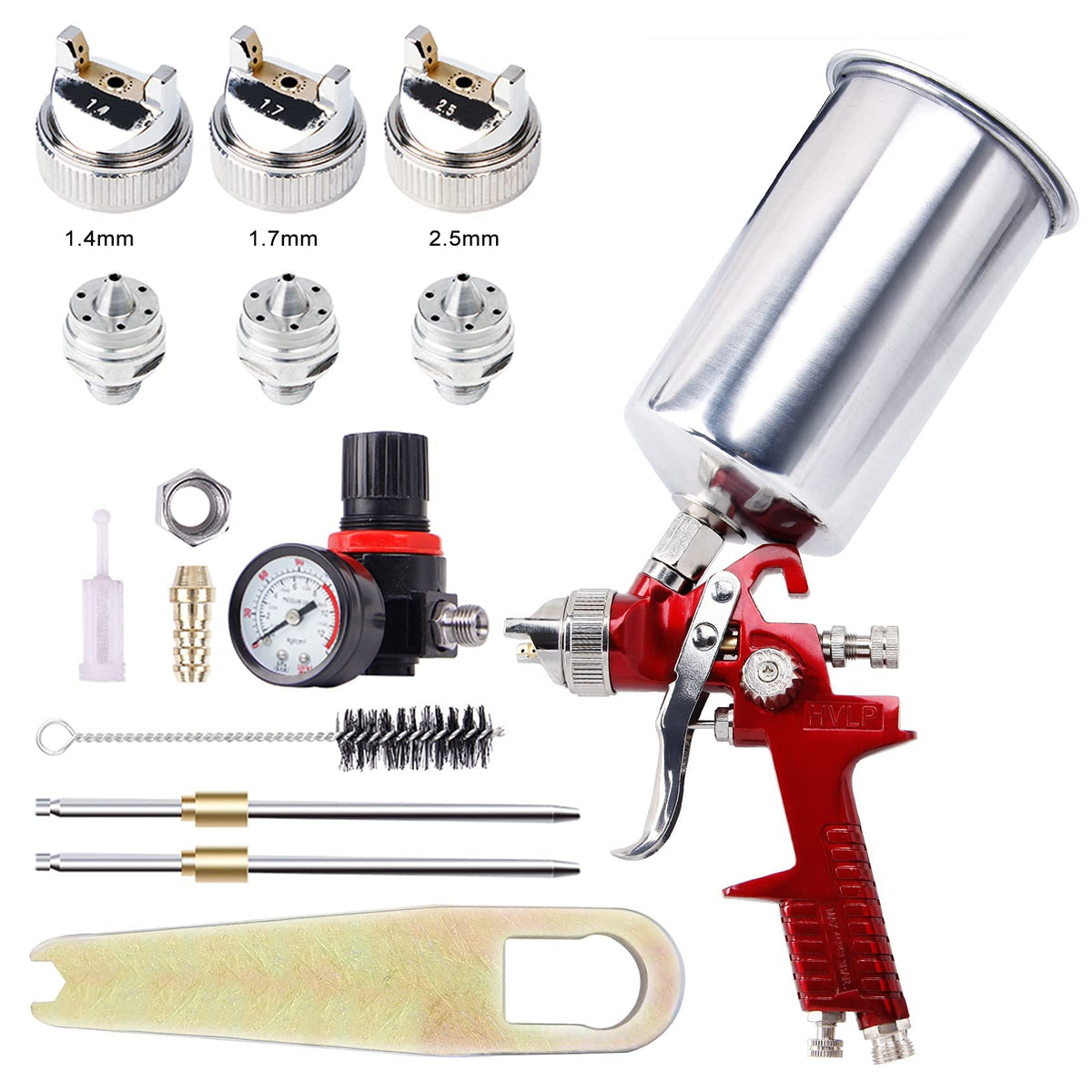 B4B BANG 4 BUCK front view spray gun showing compact design and balanced feel