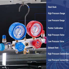BACOENG hoses and fittings detail showing 5ft hoses and brass connectors for leak resistance