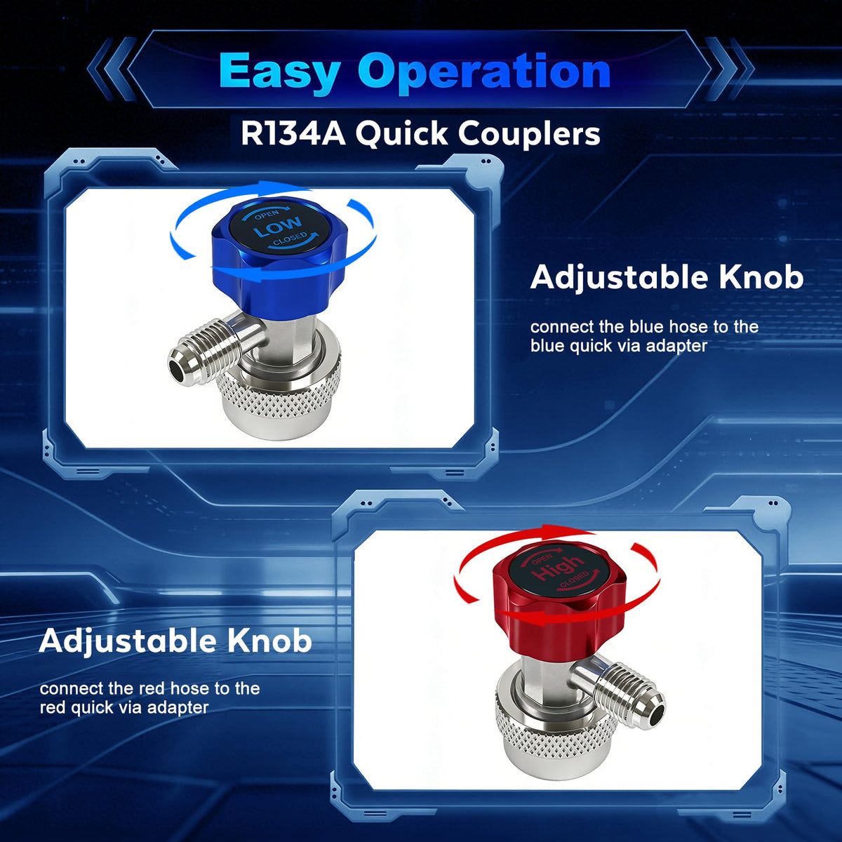 BACOENG pump sight glass and drain valve making oil checks and changes easy