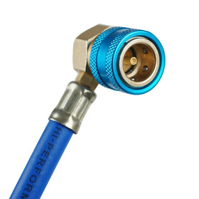 BACOENG low-side quick coupler detail ensuring secure service port connection