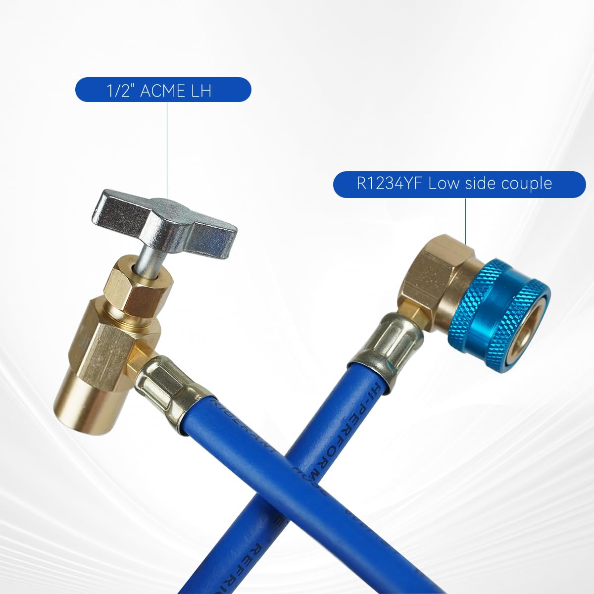 BACOENG self-sealing can tap detail for cleaner refrigerant can attachment benefit