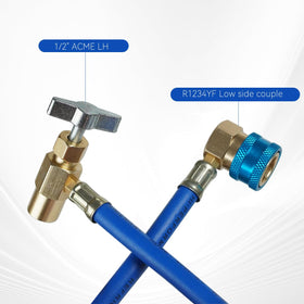 BACOENG self-sealing can tap detail for cleaner refrigerant can attachment benefit
