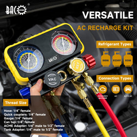 BACOENG valve core wrench and spare parts for on‑site maintenance