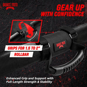 Badass Moto close-up of padded texture showing comfort and shock absorption