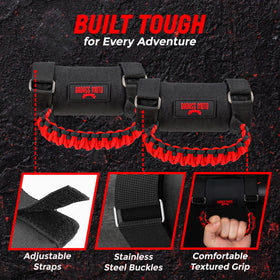 Badass Moto stainless buckle detail illustrating durable corrosion-resistant fastening