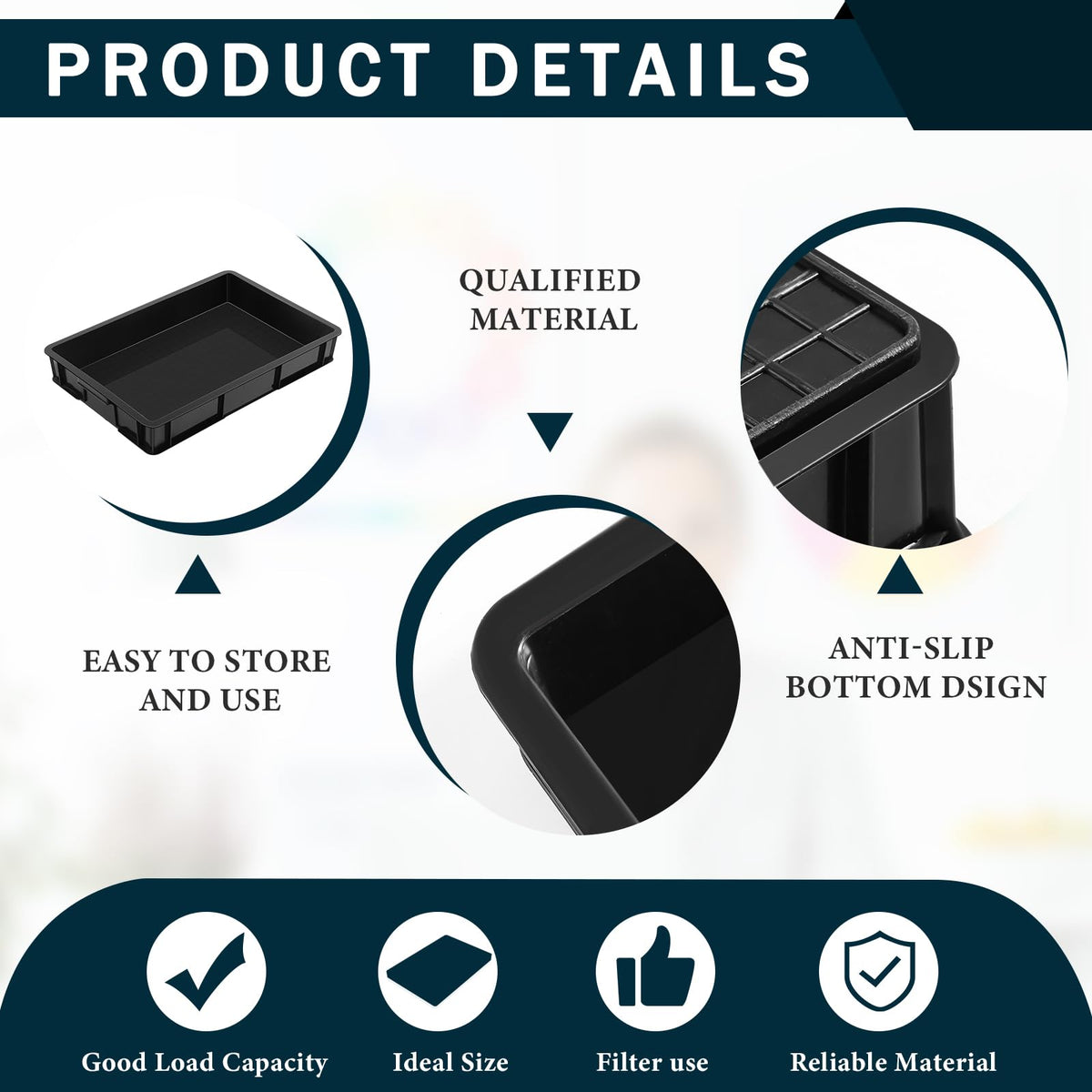 Baderke side profile highlighting 3.74-inch depth and stable rim