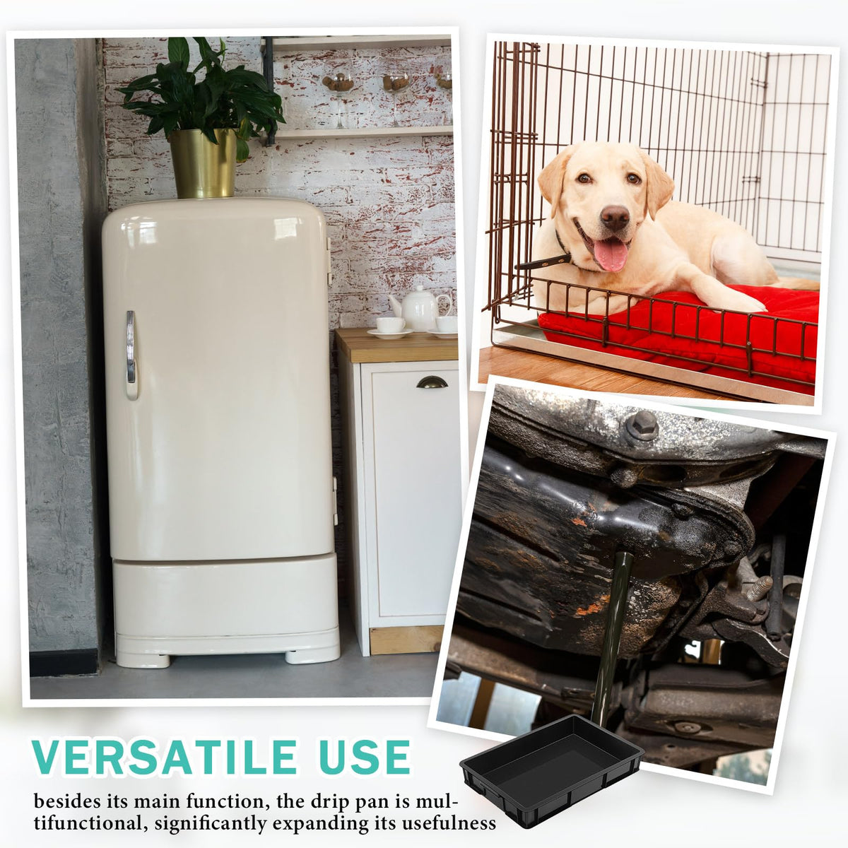 Baderke stored upright in garage saving space and staying ready
