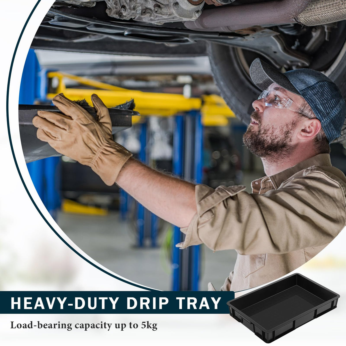 Baderke textured edge detail for secure grip and easy handling