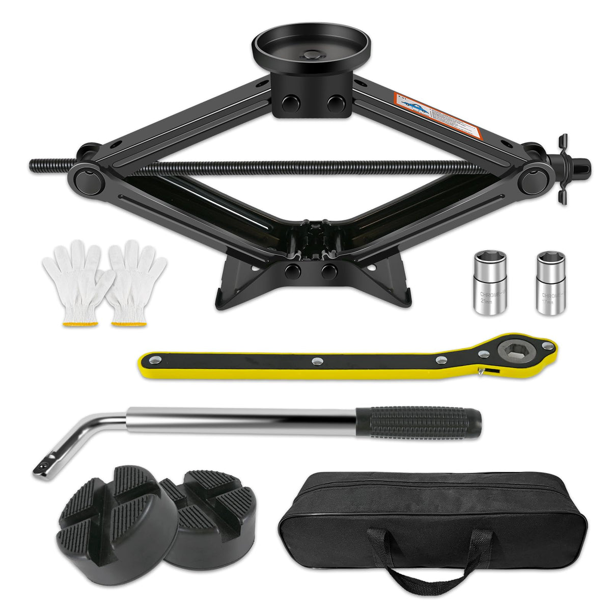 Baffixit front view of kit showing compact case and included tools for easy storage