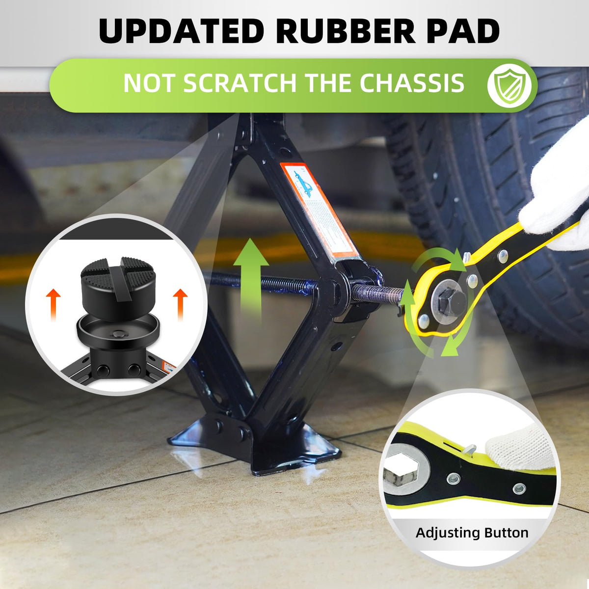 Baffixit kit stowed in a car trunk showing space-saving design and ready access