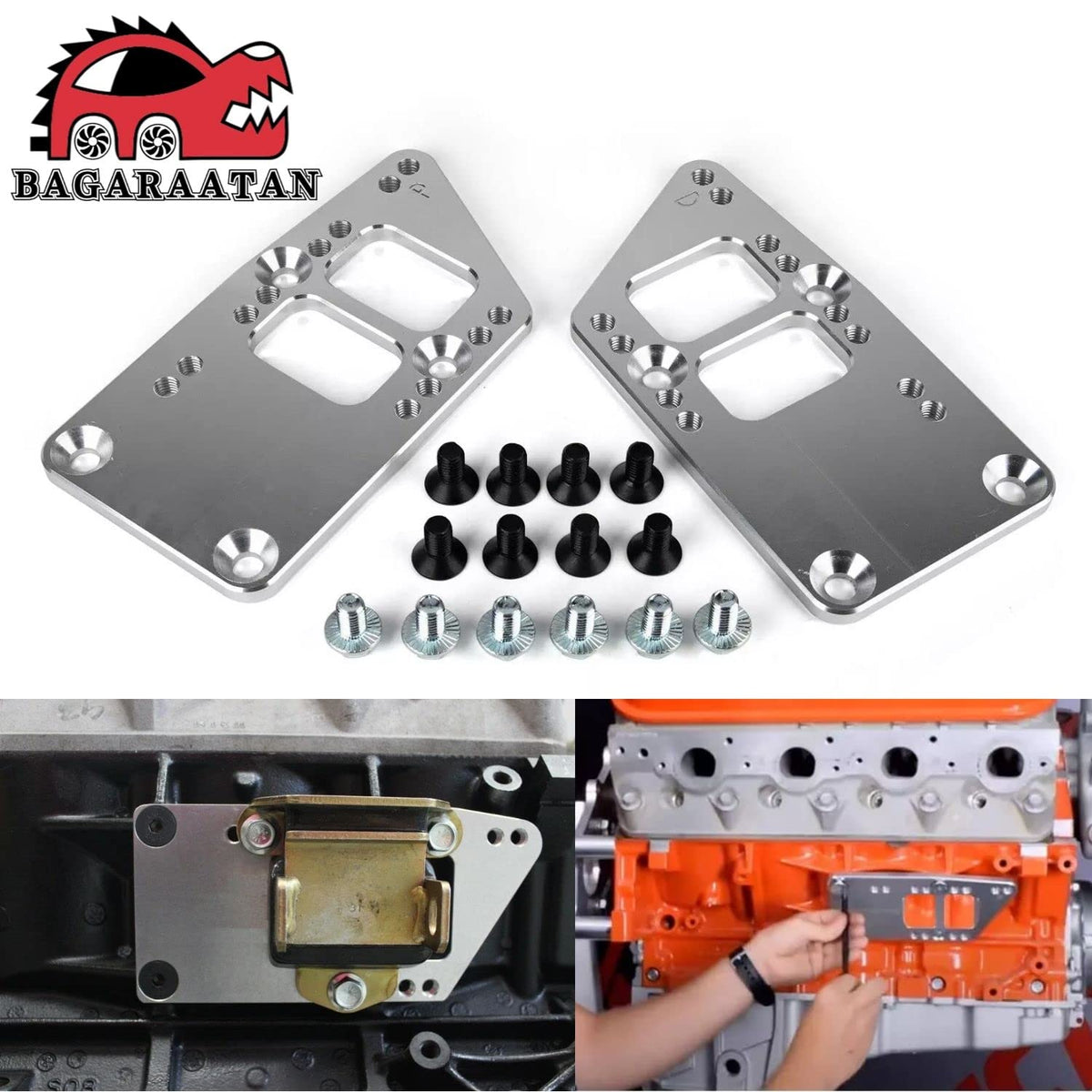 BAGARAATAN close-up billet aluminum finish highlighting corrosion resistance
