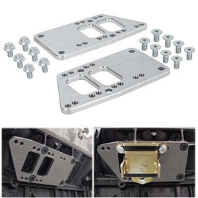 BAGARAATAN plates mounted on engine and subframe demonstrating secure alignment