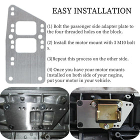 BAGARAATAN adjustment holes showing four positions to optimize engine clearance