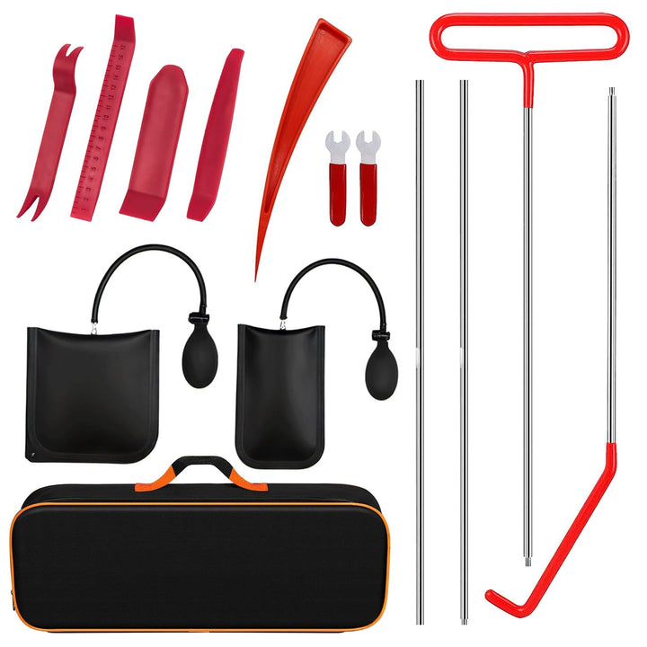 BAIBOSHI front view of stainless steel repair tools showing full set and durable design