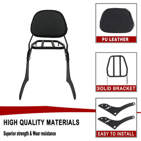 BAIONE Worldmotop close-up of padded cushion highlighting passenger comfort benefit