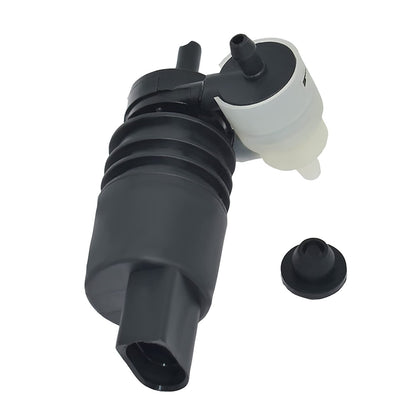 BAIXINDE washer pump front view showing compact design and reliable fit