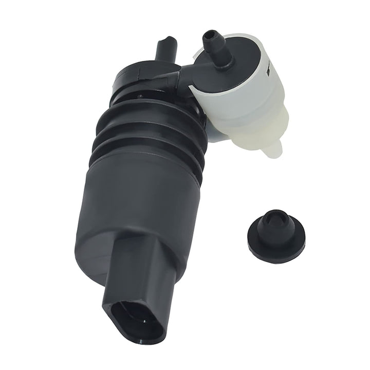 BAIXINDE washer pump front view showing compact design and reliable fit