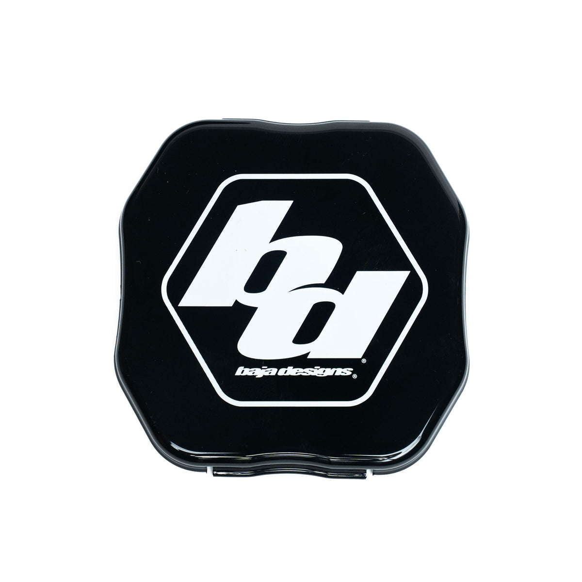 Baja Designs rock guard front view protecting squadron 2.0 lens, adds durable impact resistance