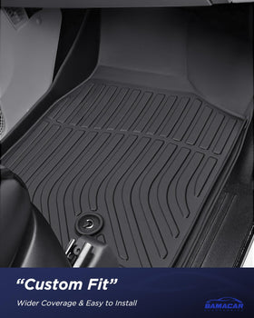 BAMACAR cargo liner with raised edges to protect trunk from spills