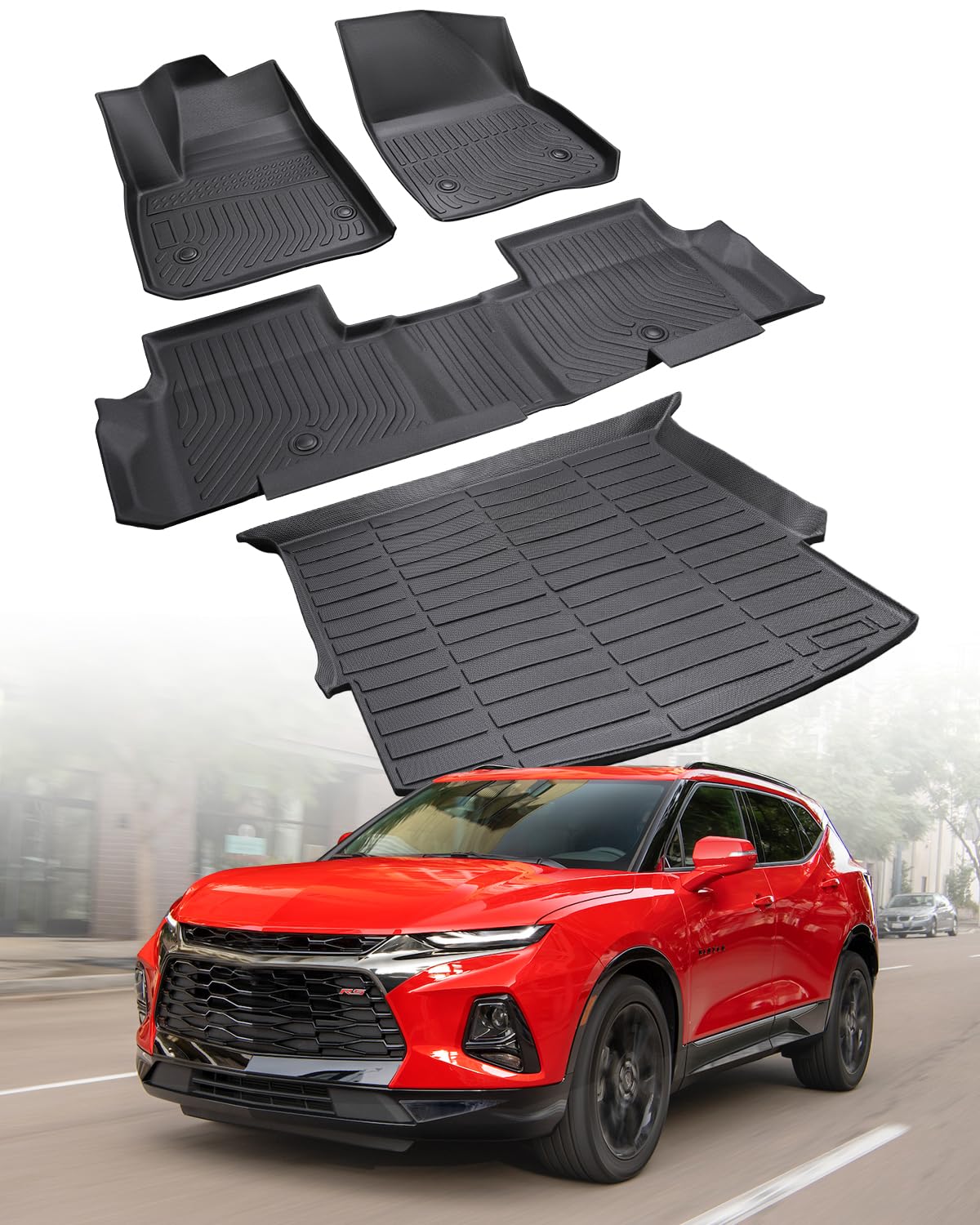 BAMACAR front mats showing custom fit and full coverage benefit