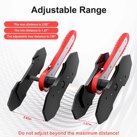 BamStriveboo hooks and accessories laid out to show compatibility and setup options