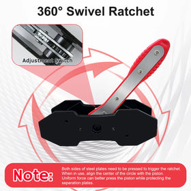 BamStriveboo close-up of steel plates showing protective surface and even force spread