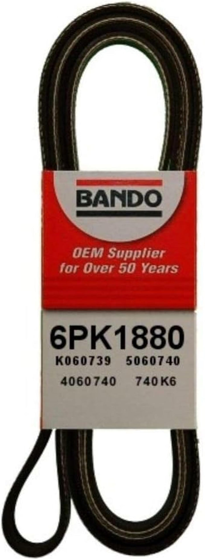 Bando USA front packaging showing belt and OEM-quality branding for reliable replacement