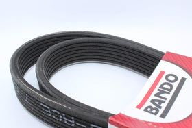 Bando USA serpentine belt installed in engine bay demonstrating quiet operation